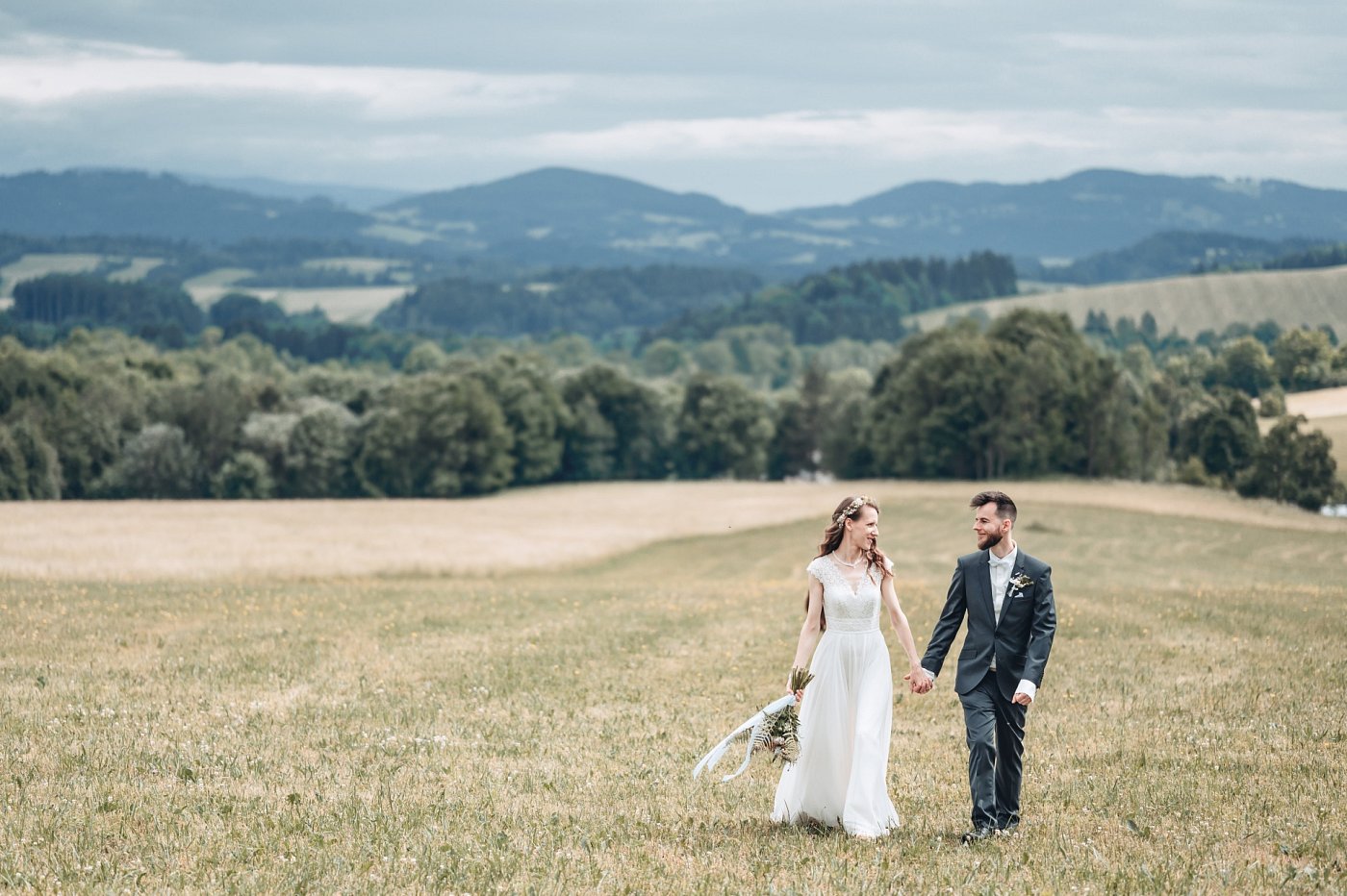 Přírodní svatba Jeseníky